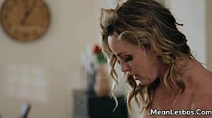 sexy and busty hot lesbian blondes finger fuck their moist pink pussies and lick them good - bunny madison charlie forde