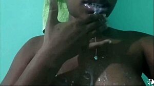 Bathing While Waiting for Husband