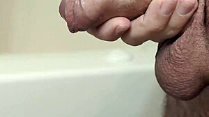 Just chilling, watching my dick cum in slow motion. Looks tasty up close, right?