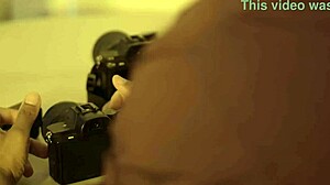 Behind The Scenes Of Latina Brazilian Alternative Model With Big Cock In Scene