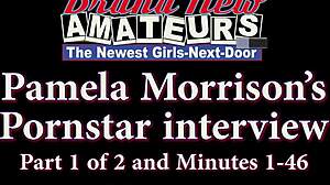 Inked Pamela Morrison Teases with Vibrator Play