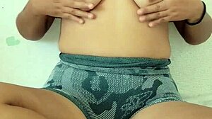 hey cutie, wanna play with those big natural tits after school?