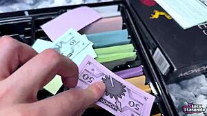 i turned into my stepsister's sex slave while playing monopoly with her - part one