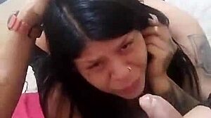 Le Chupo La Polla A Mi Hermanastro Y Termina En Mi Boca.