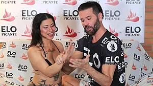 Colombian babe Shaketi teases in a spicy casting interview