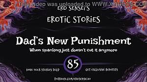 Daddy's new punishment turns erotic in POV audio for women