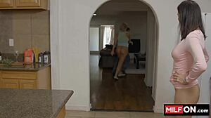 i watched horny busty milfs ryan keely and shay sights sharing ricky spanish's fresh dick in a hardcore threesome