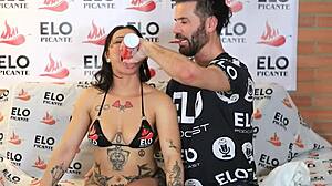 Colombian babe Shaketi teases in a spicy casting interview