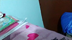 Curvy latina fuck doll asks, 'Like me rubbing dick on tight pussy?'