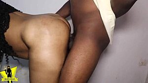 Black ninja rocks neighbor hard and cums