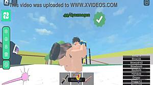 Horror girl explores roblox condo