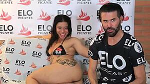 Colombian babe Shaketi teases in a spicy casting interview