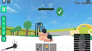 Horror girl explores roblox condo