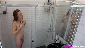 yo, caught stepdaughter fingering her tight slit on hidden cam, damn!