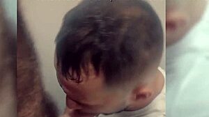 Blowjob in Gym Locker Room