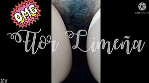 peruvian woman pees at home during social isolation