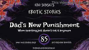 Daddy's new punishment turns erotic in POV audio for women