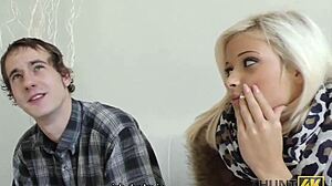 This magnificent babe enjoys oral and pussy banging for cash