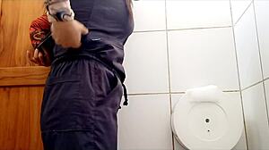 Why does my stepmom touch herself in the bathroom like that?