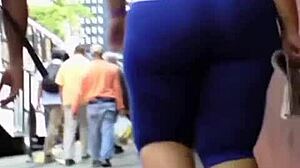 venezolana bbw with fat ass caught on hidden camera