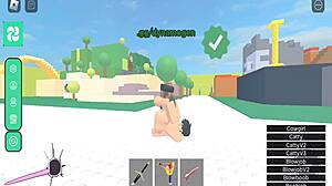 Horror girl explores roblox condo