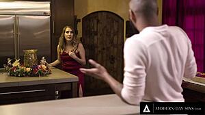 Hey Cadence Lux, take it rough from your dominating boyfriend!