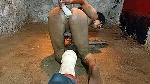 I'm overwhelmed watching this TS play with dildos, pure anal ecstasy. It's driving me wild with every thrust!