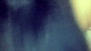 Amateur couple enjoys intimate moments