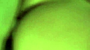 As soon as his wife left, he invited a hot brunette for some doggystyle! 🔥