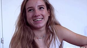 Man, Putalocura got me hooked watching Elisa Sol, that hot jovencita, getting down dirty after a chat!