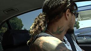 Black-Haired Slut in High Heels Takes Big Cock Hard