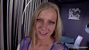 i'm ready for his throbbing cock after oiled tits, britney brooks