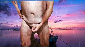 getting hot and wet with monster cock, ripping clothes for striptease