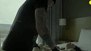 Amateur hotwife experiences her first threesome with two big black cocks in quickie positions like cowgirl and missionary