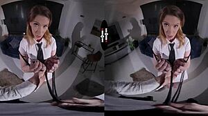 Dark Room Vr - Redhead Receives Punishment