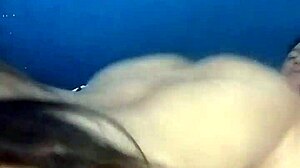 Amateur couple enjoys intimate moments