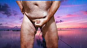 getting hot and wet with monster cock, ripping clothes for striptease