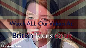 Blonde British 18-Year-Old Student Teased by Fucking Machine