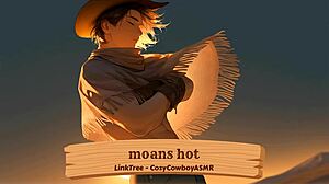 Hot moans during solo orgasm