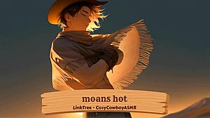 Hot moans during solo orgasm