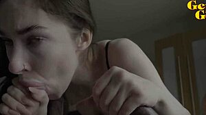 Amateur hotwife experiences her first threesome with two big black cocks in quickie positions like cowgirl and missionary