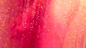 Shy Girl Bathing In The Shower On August 18, 2015