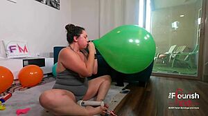 Betty Squirts From Butt Plug In Casting