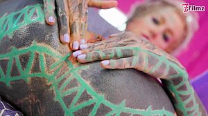 Intense Anal Filling with Big Cock and Cum