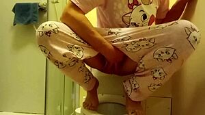 I can't stop peeing in my panties and wetting myself in this crazy compilation