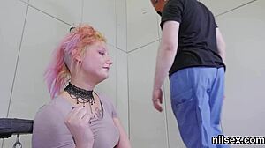 Spicy Kitten Endures Brutal Anal Treatment In Ass Asylum