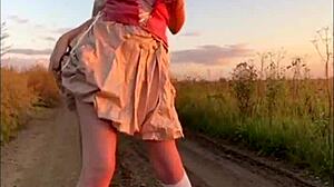 sexy dance by curvy elza kom turns wild