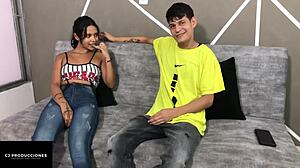 Horny Stepsister Begs for Hard Anal Pounding at Home