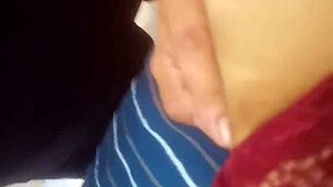 Intriguing POV of big ass close-up