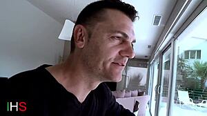 She moaned, 'Fuck my curly shaved pussy and cum in my mouth'